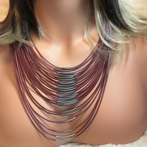 Charming Charlie Multi-Strand Necklace - Picture 3 of 3